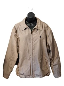 U.S. Polo Assn. Windbreaker Jacke Herren X-Large RN110078 Khaki / Blau Gebraucht - Bild 1 von 5