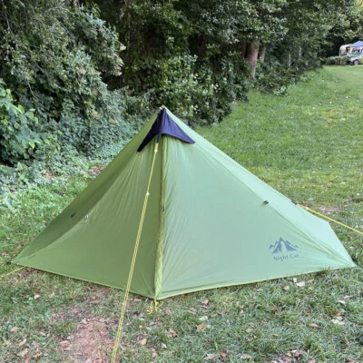 Night Cat Ultralight Tent 1 Person for Professional  Lanshan 2-Pro Backpacking - Image 1 of 4