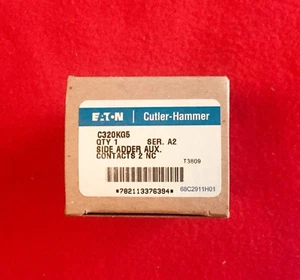 Eaton Schneidhammer Hilfskontakt 10 Ampere Schwerlast Seitenmontage C320KG5  - Bild 1 von 2