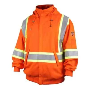 Schwarz Hengst JF1332-OR TRUGUARD 200 FR Kapuzenpullover orange groß - Bild 1 von 4