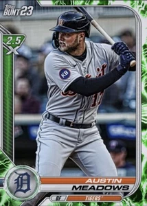 [DIGITAL] Topps Bunt - Austin Meadows 2023 Base 23 S1 Tier 7 Green Lightning - Picture 1 of 1