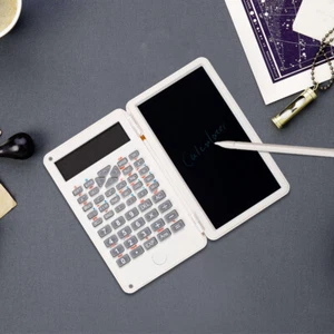 12 Digit Electronic Calculator Notepad Digital & LCD Writing Tablet Scientific - Picture 1 of 17