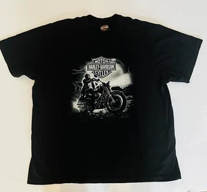 VTG 2015 Harley Davidson Men’s XL Black Tee~Mile High HD~Denver, CO~Very Nice! - Picture 1 of 8