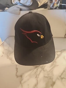 Vintage Arizona Cardinals New Era NFL 90's Snapback Cap Black Canvas As Is - Picture 1 of 12