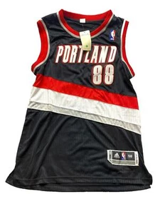 Portland Trailblazers Trikot Erwachsene Large Adidas Nicolas Batum #88 NBA Herren Neu mit Etikett - Bild 1 von 11