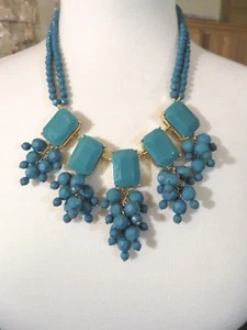 COLLANA NUOVA TALBOT TEAL BAVAGLINO 18-21" - Foto 1 di 3