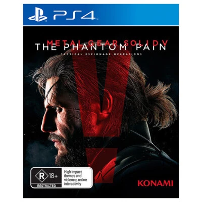 Metal Gear Solid V The Phantom Pain PS4 (Aussie New Sealed) 5 Sony PlayStation 4 - Image 1 of 2