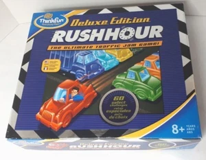 Rush Hour Deluxe Edition The Ultimate Traffic Jam Game By Thinkfun Complete 2000 - Picture 1 of 8