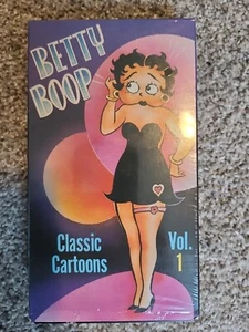 Betty Boop Vol 1 VHS Tape Classic Cartoons Run Time 40 Minutes Vintage 1987 - Picture 1 of 2