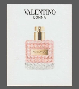 Carte publicitaire - advertising card - Donna de Valentino recto verso - Picture 1 of 2