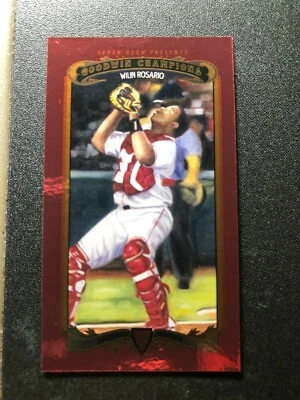 2012 Goodwin Champions WILIN ROSARIO #221 Magician Variant/12 Colorado ROCKIES - Image 1 of 2