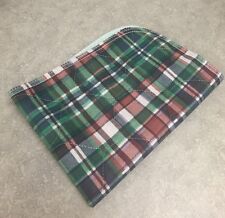 6-18x24 WASHABLE PLAID Dog Puppy Training Wee Wee Pee Pads Underpads