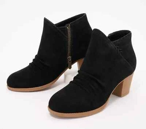 Botín Skechers Taxi Repelente al Agua Gamuza Cremallera Lateral-Western City-Negro-8M-A614306 - Imagen 1 de 2