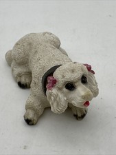 Vintage Poodle Dog Nodder Bobble Head 
