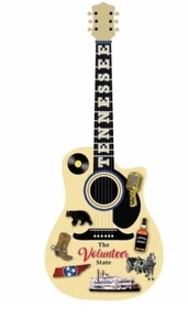 Tennessee Gitarre Country Musik Magnet - Bild 1 von 2