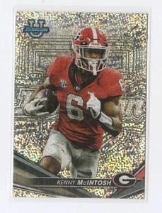 2022-23 Bowman's Best University Kenny McIntosh Shimmer Insert Card Georgia - Bild 1 von 2