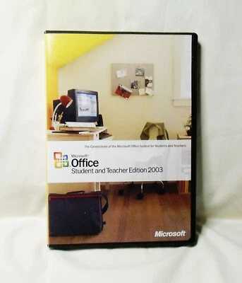 Microsoft Office Student and Teacher Edition 2003 With Product Key - Image 1 of 3
