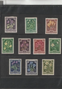 Austria flores serie de año 1948 (HD-140) - Picture 1 of 1