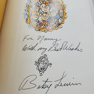 Signed 1st Ed Book A THOUSAND COUSINS Betsy Lewin Art Hardback To Nancy - Image 1 of 4