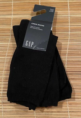 CALCETINES GAP 3 pares de calcetines para mujer TALLA ÚNICA NEGROS Foto 1 de 2