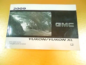 2009 GMC YOUKON YOUKON XL OWNERS MANUAL EXCELLENT - Imagen 1 de 3