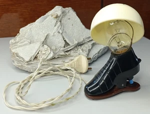 Vintage Sowjetische Bakelit Fußball Fußballschuh Schuh Nachtlicht Lampe UdSSR 1970er - Bild 1 von 12