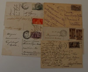 ITALIA 1927-1934 lotto 6 cartoline+affrancate COMMEMORATIVI+5 cartol ISOLATI-478 - Imagen 1 de 1