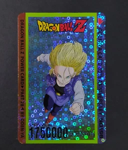 Authentic Dragon Ball Z Android 18 Hologram Rare No.158 Card Oden-Ya 30th Anniv. - Picture 1 of 4