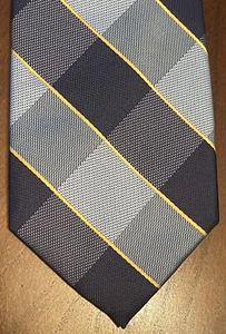 Chaps Blue Gold 100% Polyester Men’s Neck Tie Made In China - Picture 1 of 9