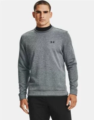 Suéter de vellón Under Armour para hombre cuello redondo - GRIS TONO - (M, L, XL, XXL) - PRECIO DE VENTA SUGERIDO POR EL FABRICANTE $70. Foto 1 de 4