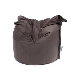 Milano Amore Pouf Sacco - Morbido e Confortevole, Moderno, Colore Marrone - Foto 1 di 4