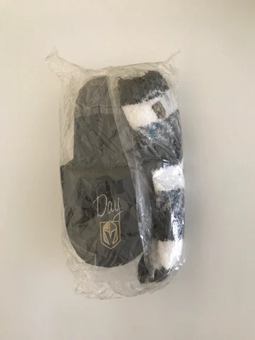NHL Vegas Golden Knights Slipper & Sock Gift Set Station Casinos Cover