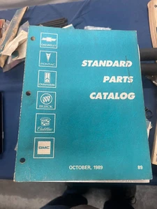 1987 1988 1989 1990 Buick Pontiac Chevy GMC Standard Part Illustration Catalog - Picture 1 of 1