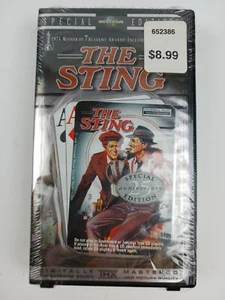 THE STING VHS 25th Anniversary Edition Hardcase NEW sealed - Picture 1 of 10