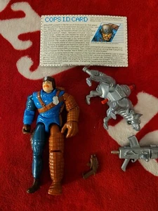 Figura de acción vintage Cops N Crooks Bowzer & Blitz completa sin tapas - Imagen 1 de 2