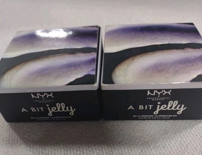 NYX A Bit Jelly Gel Illuminator Face & Body Glimmering Opalescent Highlighter  2 - Image 1 of 2