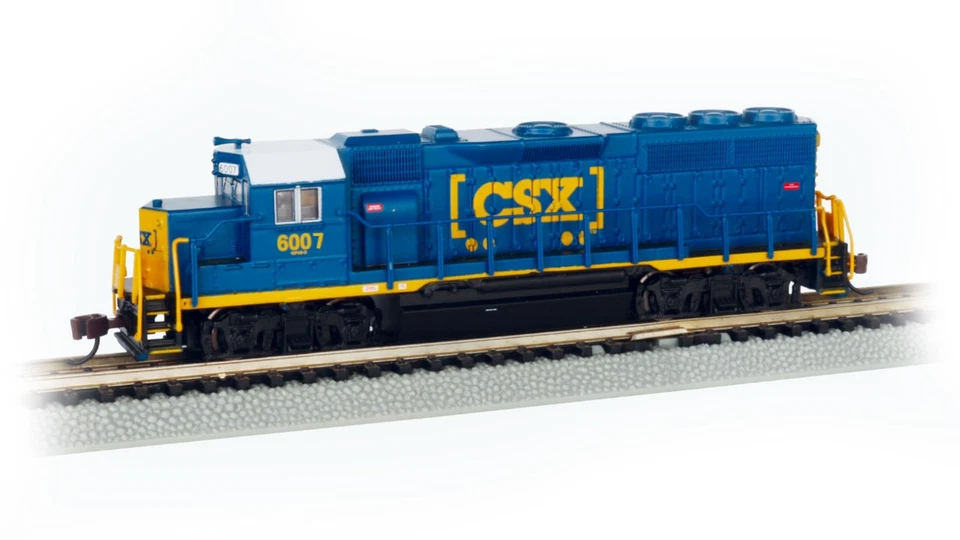 Bachmann 66359 N Scale CSX EMD GP40 Diesel Locomotive #6007 - Image 1 of 1