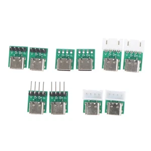 5PCS TYPE-C USB3.1 16 Pin to 2.54mm Type C Connector 16P Adapter PCB Board - Afbeelding 1 van 14