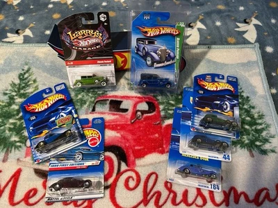 Hot Wheels- Classic Packard Treasure Hunt And Larry’s Garage , PLUS Bugatti++++ - Image 1 of 4