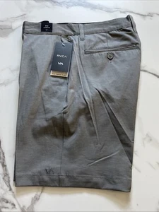 New RVCA Mens Active Hybrid Sportswear Boardshorts Walking Daily Shorts Size 34 - Picture 1 of 9
