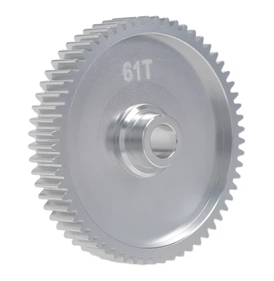 HAUPTZAHNRAD 61 ZÄHNE AUS ALUMINIUM FÜR TAMIYA TT-01 / TT-01E - Bild 1 von 3