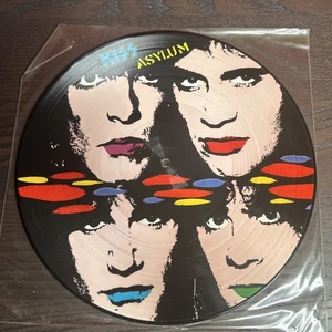 KISS ASYLUM PICTURE DISC ALBUM HOLLAND DUTCH VINYL ERIC CARR GENE SIMMONS #923 - Picture 1 of 10