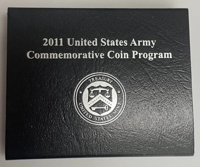 2011 United States Army Commemorative Proof Clad Half-Dollar OGP COA - Image 1 of 4