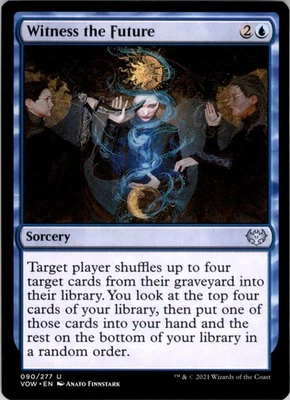 Innistrad: Crimson Vow #90 Witness the Future - Image 1 of 2