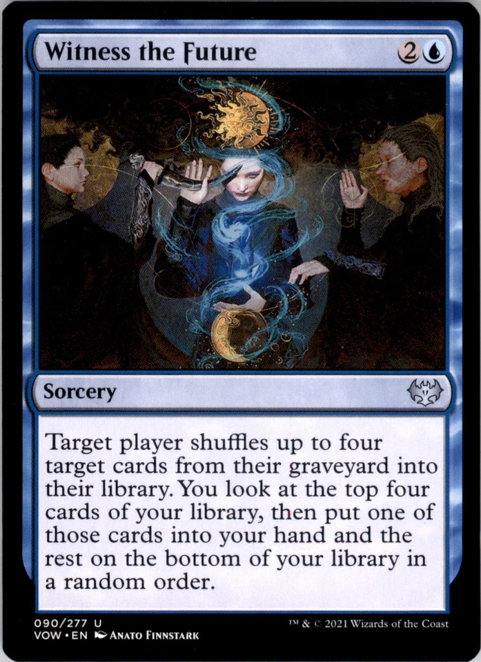 Innistrad: Crimson Vow #90 Witness the Future - Image 1 of 2