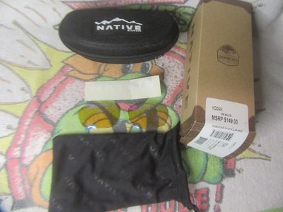 Gafas de sol nativas lentes de repuesto de techo rígido con estuche  Foto 1 de 4