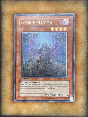 Yugioh Zombie Master TAEV-EN039 Ultimate Rare 1st Ed NM - Image 1 of 4