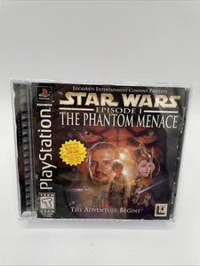 Star Wars: Episode I Die dunkle Bedrohung PS1 Playstation 1 Komplett CIB G - Bild 1 von 8
