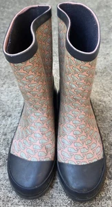 Vineyard Vines Martha's Vineyard Mädchen klassische wasserdichte Regenstiefel Größe 13 - Bild 1 von 5