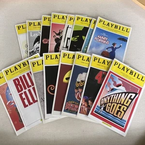 1990’s Playbill Lot ( 17 ) Theater Under The Stars/Hobby Center Houston Texas - Imagen 1 de 4